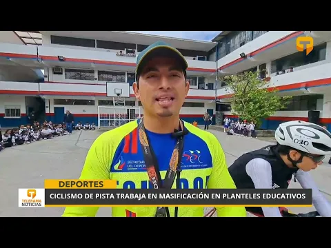 Ciclismo de pista trabaja en masificación en planteles educativos