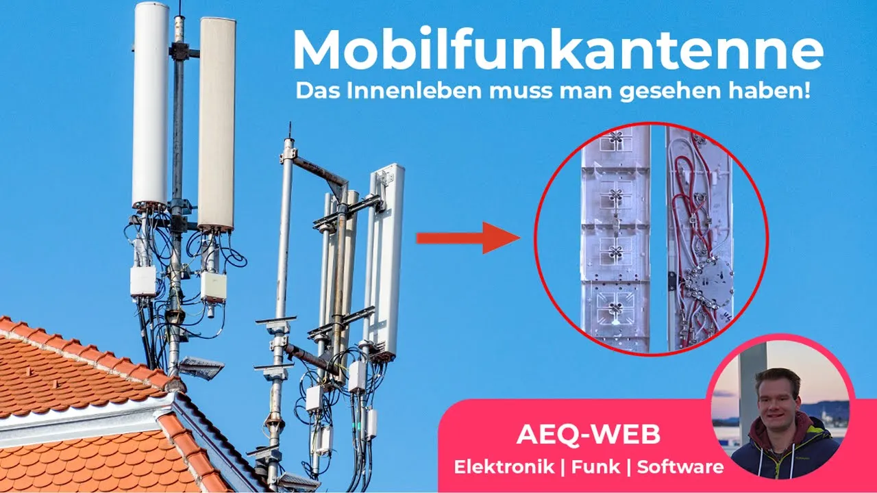Unglaublich, wie viel Technik hier drin steckt! – Mobilfunkantenne zerlegt & erklärt