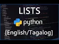 Python Programming for Beginners - 11 Lists