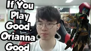 FAKER'S OPINION ON ORIANNA IN THE CURRENT META! - League of Legends Funny Stream Moments #84