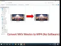 How to Convert MKV to MP4 Without Using Any Software
