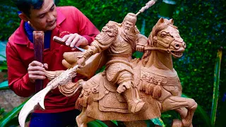 How to Carve Guan Yu from a Piece of Wood
