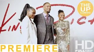 King Richard premiere arrivals Will Smith Isha Price Saniyya Sidney Demi Singleton Jon Bernthal
