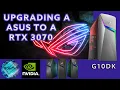 ASUS Rog Strix Gaming Desktop G10DK Lets Upgrade the GPU to a RTX 3070 HOW TO INSTALL GPU