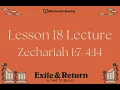 Lesson 18 Lecture