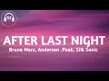 Download Lagu Bruno Mars, Anderson .Paak, Silk Sonic - After Last Night (Lyrics) with Thundercat \u0026 Bootsy Collins