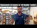 How to Fix a Leaking Yeti Tumbler Lid - Captain O-Ring Replacement Lid Gasket Seals