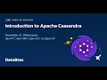 Intro to Distributed NoSQL Database Apache Cassandra