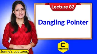 C - 82 What is Dangling pointer in C C Language Tutorials