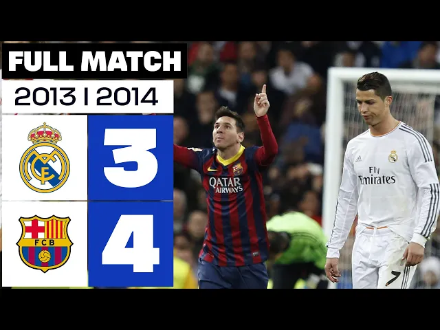 Download MP3 Real Madrid vs FC Barcelona (3-4) 2013/2014 PARTIDO COMPLETO