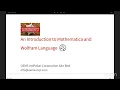 AN INTRODUCTION TO MATHEMATICA AND WOLFRAM LANGUAGE