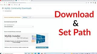 Download JDBC Driver for MySQL Java Connector Jar file How to download JDBC Driver