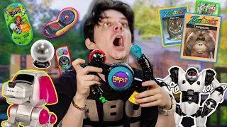 Trying the Most Popular Toys from the Early 2000's