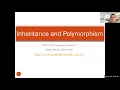 CSE114 Inheritance and Polymorphism part 1