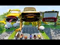 Download Lagu ALL MONSTERS Big \u0026 Small Cars with TRENDOTO POWAE CAR EATER \u0026 BUS EATER \u0026 CAR EATER – BeamNG Drive