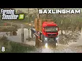 Download Lagu CARTING STRAW TO SELL, HOW MUCH $ WILL THIS MAKE? Saxlingham FS25 Ep 8