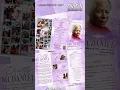 Dorothy Brewer McDaniel Funeral Program Design - Large Trifold
