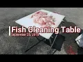 Portable Fish Cleaning Station
