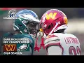 Washington Commanders vs Philadelphia Eagles 2024 NFC Championship Game Highlights