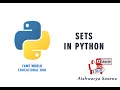 - Sets In Python