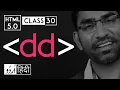 Dd tag - html 5 tutorial in hindi