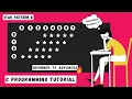 Star Pattern Program 8 in C Language in Hindi Rhombus Shape Pattern C Programming Tutorial