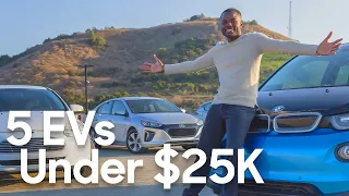 5 Used Electric Cars Under 25 000 And One Is From a Luxury Brand