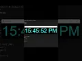 Python project for beginners Digital Clock with python CODINGWITHANURAG