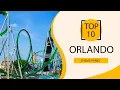 Top 10 Best Theme Parks to Visit in Orlando Florida USA - English