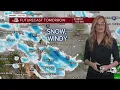 From 70s to snow overnight in Denver high winds return