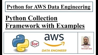 Python for AWS Data Engineering Part 16 Python Collection Framework Part 1 Python tuple collectio