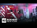 6 hurt when fire department vehicle hits Rockland County N Y home