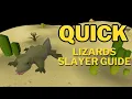 3 Minute Slayer Guide Lizards OSRS