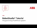 Programming MultiMove System Robotstudio Tutorial