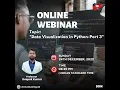 Data Visualization in Python-Part 3 Eduwing Online Webinar class