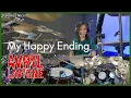 Download Lagu My Happy Ending - Avril Lavigne || Drum Cover by KALONICA NICX