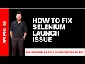 Selenium Fix Provided For java io IOException Invalid Status code 403 text Forbidden