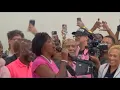 Florida State Rep Angie Nixon celebrates victory in Jacksonville