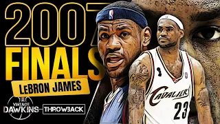 LeBron James Full Highlights OF 2007 NBA Finals vs Spurs 1st Finals VintageDawkins