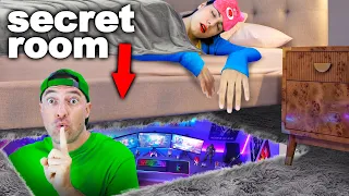 We Found a Secret Room Under Our Parents' Bed!