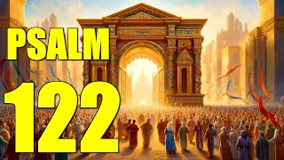 Psalm 122 Reading The Joy of Going to the House of the Lord With words - KJV