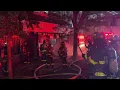 HEAVY SMOKE IN A COMMERCIAL FDNY Queens ALL HANDS Box 4034 for Fire in a 99 cent Store