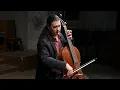 Bach - Cello Suite No. 6 in D Major BWV 1012, Prelude. William Skeen, baroque cello 4K UHD