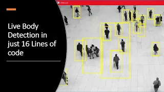 Live Body Detection App in just 16 Lines of code using python OpenCV