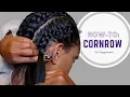 How To Cornrow Your Own Hair For Beginners