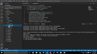 Django Data handling using Shell python manage py shell