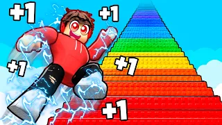 I JUMPED UP THE TALLEST TOWER in ROBLOX!