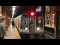A Exp C Lcl Train Action at Utica Avenue