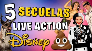 5 secuelas live action DISNEY de 💩