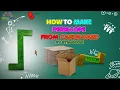 How to make periscope with cardboard School project Urdu Hindi Steamcom